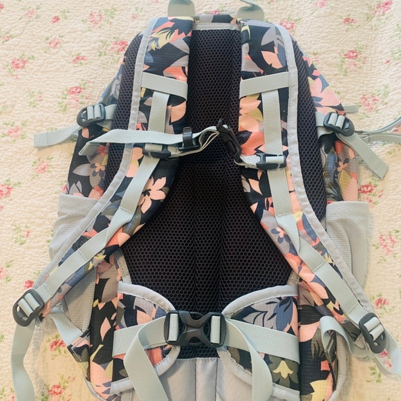Vera Bradley/Coleman collaboration hiking backpack in Rosa Camo Floral